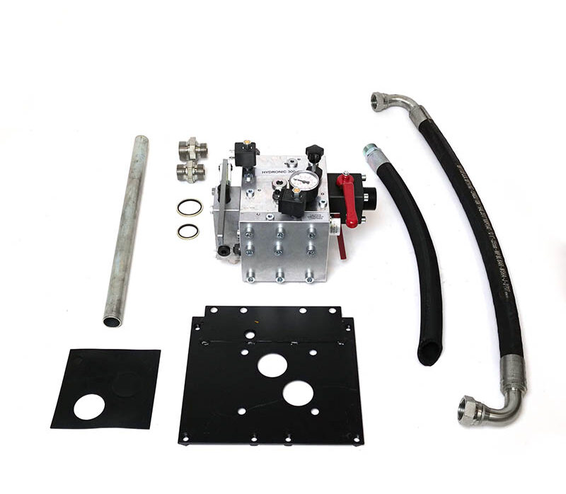 Universal modernization kit for hydraulic power units supplied by other manufacturers